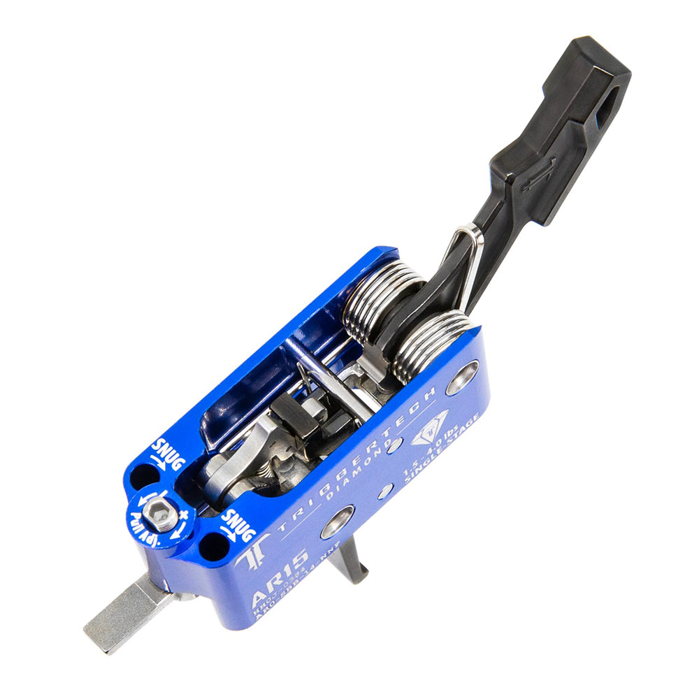 AR15 - Single-Stage Diamond Black Straight Flat